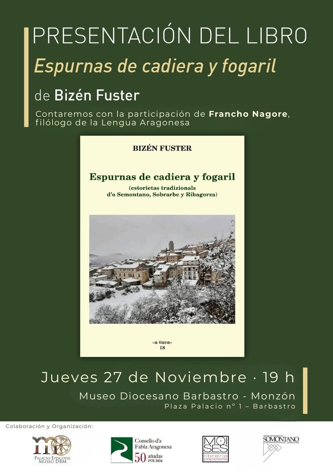 Presentación del libro Espurnas de cadiera y fogaril
